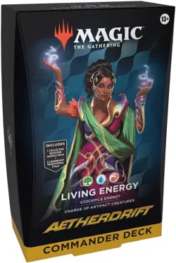 Magic The Gathering - Aetherdrift Commander Deck - Living Energy NEW/SEALED MTG - Image 1