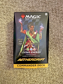 Magic The Gathering - Aetherdrift Commander Deck - Living Energy NEW/SEALED MTG - Image 3