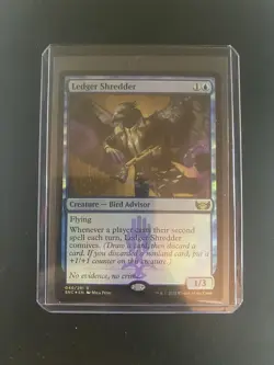 MTG Magic the Gathering Ledger Shredder 046/281 Streets of New Capenna NM FOIL - Image 1