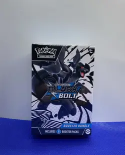 Pokemon TCG Scarlet & Violet Black Bolt SV10.5 Booster Bundle NEW Factory Sealed - Image 1