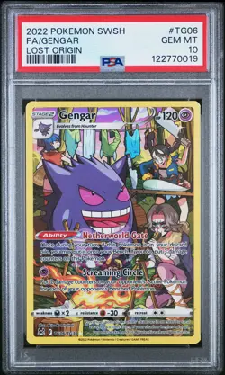 PSA 10 - Gengar TG06/TG30 SWSH Lost Origins - Pokemon - Image 1