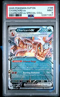 PSA 9 - Charizard ex SVP196 Charizard ex Special Collection Box - Pokemon - Image 1