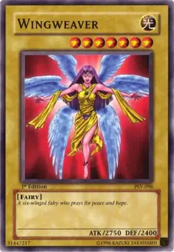 YUGIOH Wingweaver PSV-096 1st edition LP / NM - Image 1