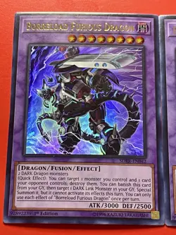 3x Borreload Furious Dragon | SDRR-EN042 | Ultra Rares | NM | 1st Ed | YuGiOh! - Image 3