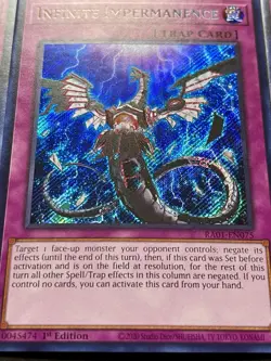 3x Infinite Impermanence | RA01-EN075 | Secret Rares | 1st Ed | NM | YuGiOh! - Image 4