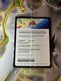 Pokemon TCG Pikachu SVP 190 Black Star 2024 World Championship Promo Card SEALED - Image 1