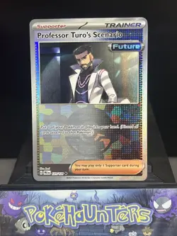 Pokemon Card Professor Turo's Scenario 121/131 Poke Ball Prismatic Evolutions NM - Image 1