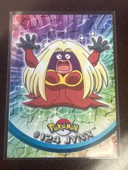 2000 TOPPS POKEMON CARD #124 JYNX - TV ANIMATION EDITION BLUE LABEL - Image 1
