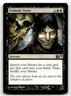 Diabolic Tutor 92 Normal U Magic 2012 (M12) LP - Image 1