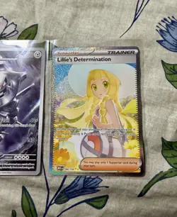 Pokemon TCG Lillie’s Determination Mega Evolution 184/132 & Steelix 150/132 Mint - Image 2