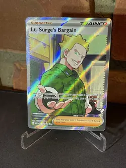 Lt. Surge’s Bargain 170/132 - Ultra Rare - Pokemon Mega Evolution - NM - Image 1