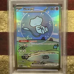 Mew Ex 2024 Pokemon PAF EN SAR #232 PSA 10 GEM MINT Scarlet Violet 151 - Image 3