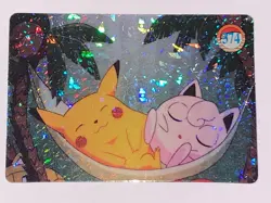 Pokemon Bandai Carddass unbranded vending prism holo - Image 1