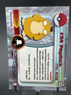 Pokemon 2000 Topps Chrome #54 Psyduck - Image 5