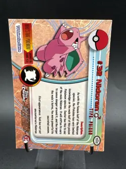 2000 TOPPS Chrome POKEMON Series 1- NIDORANO. # 32 - Image 4