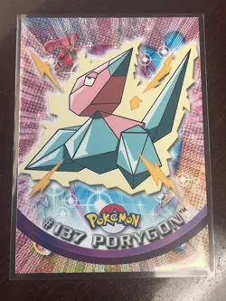 2000 Topps Pokemon TV Animation Edition Series 3 Non Holo #137 Porygon - Image 1
