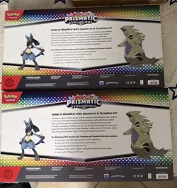 Pokemon Lucario Ex Tyranitar Ex Premium Collection Sam's Club Exclusive Lot of 2 - Image 2