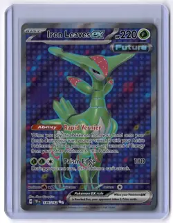 Iron Leaves ex - 186/162 Ultra Rare Holo NM Pokemon SV05: Temporal Forces - Image 1