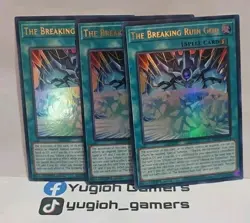 YUGIOH THE BREAKING RUIN GOD X3 ULTRA MP22-EN274 1 ST EDITION LIGHT PLAYED - Image 1