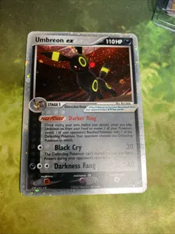 Pokemon Umbreon EX Holo Card 112/115 Unseen Forces TCG - Image 1