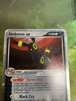 Pokemon Umbreon EX Holo Card 112/115 Unseen Forces TCG - Image 2