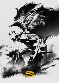 Phyrexian Vindicator Art Card (65/81) (Gold-Stamped Signature) - 65 / English / - Image 1