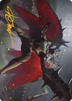 Phyrexian Vindicator Art Card (7/81) (Gold-Stamped Signature) - 7 / English / N - Image 1