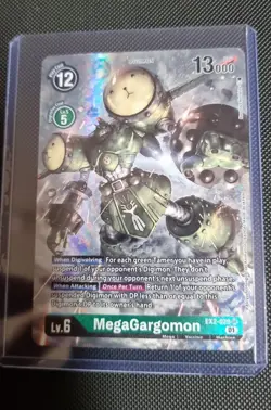 MegaGargomon (Alt Art) | EX2-029 SR | Digital Hazard | Digimon Card Game - Image 1