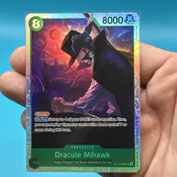 Dracule Mihawk OP12-030 SR Legacy Of The Master One Piece Card Game English - Image 3