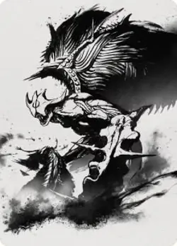 Phyrexian Vindicator Art Card (65/81) - 65 / English / Near Mint - Image 1