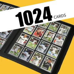 Premium Ringless Trading Card Binder - 1000+ Capacity, 16 Large, Black - Image 5