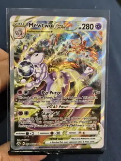 Mewtwo VSTAR GG44/GG70 Crown Zenith Galarian Gallery Holo NM Pokemon Card TCG - Image 2