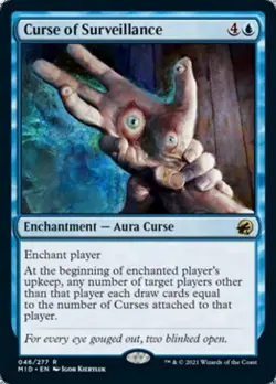 Curse of Surveillance - Near Mint MTG Innistrad: Midnight Hunt - Image 1
