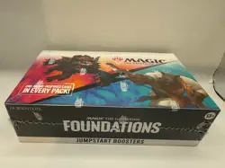 Brand New Unopened Jumpstart 2024 Booster Box Foundations MTG - Image 1