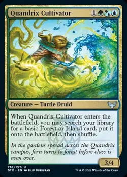 Quandrix Cultivator - Near Mint MTG Strixhaven - Image 1
