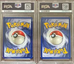 PSA 8 SHELLDER 54 CLOYSTER 32 FOSSIL 1ST EDITION POKEMON NM MINT - Image 2