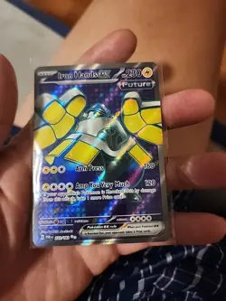 Iron Hands EX 223/182 Pokemon Paradox Rift Ultra Rare Full Art Holo Card - Image 1