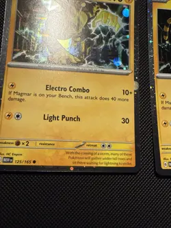 Pokemon Tcg 151 Electabuzz Promo Both Variants HD Cosmo And Pixel Holo - Image 4