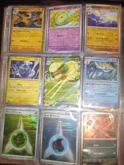 Pokemon Black Bolt White Flair And Prismatic Binder Cheap All Holos And Reverse - Image 3