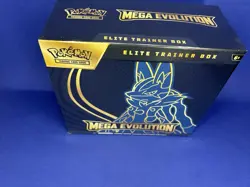 Pokemon ETB Mega Evolution Lucario Elite Trainer Box New Sealed (LOT OF 2) - Image 2