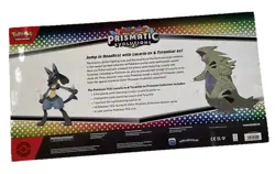 2 X POKEMON Prismatic Evolutions Lucario/Tyranitar Premium Collection Set SEALED - Image 4