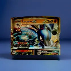 2 X POKEMON Prismatic Evolutions Lucario/Tyranitar Premium Collection Set SEALED - Image 5
