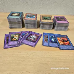 Lot of 520 Vintage 1996 YuGiOh Cards 80 are 1st Edition Preowned Used Condition - Image 2