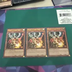 3X DROLL & LOCK BIRD 1ST EDITION ULTRA RARE SET RA02-EN006 YUGIOH! - Image 1