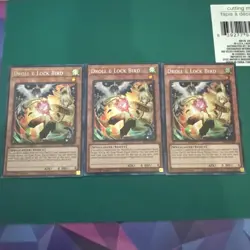 3X DROLL & LOCK BIRD ALTERNATE ART SECRET RARE SET RA02-EN006 YUGIOH! - Image 1