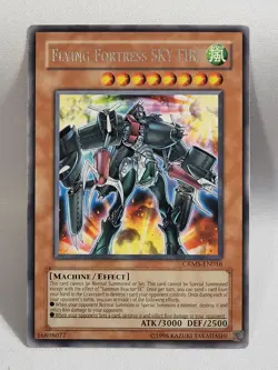 3 x YuGiOh TCG Flying Fortress SKY FIRE - Rare Unlimited CRMS-EN016 LP - Image 3