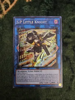Yugioh S:P Little Knight 1st Edition Secret Rare AGOV-EN046 - Image 1