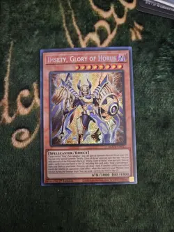 Yugioh Imsety, Glory Of Horus 1st Edition Secret Rare AGOV-EN011 - Image 1