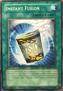 Instant Fusion CP07-EN017 Common YuGiOh TCG Card - Image 1