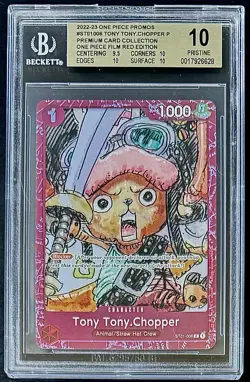 BGS 10 One Piece ST01-006 C Tony Tony.Chopper - English - Card Collection Red - Image 1